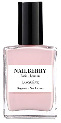Nailberry L'Oxygéné Oxygenated Nail Lacquer | Rose Blossom, 15ml | Polish for a Healthier Manicure & Long Lasting Colour | 12-Free, Vegan, Halal, Cruelty & Gluten Free