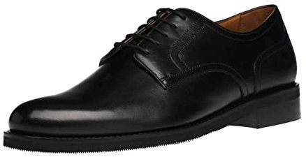 Gordon & Bros. Herren Schnürhalbschuhe Rick, Männer Businessschuhe,Budapester,elegant,Office,büro,Freizeit,Men's,Man,Men,Black,41 EU / 7.5 UK