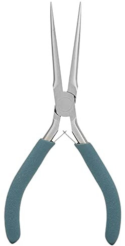 Alicates Artesanales, Alicates de Punta de Aguja Portátiles Alicates de Punta Aguja Alicates de Joyería Herramientas para El Procesamiento de Joyas, La Fabricación de Modelos, La Reparación