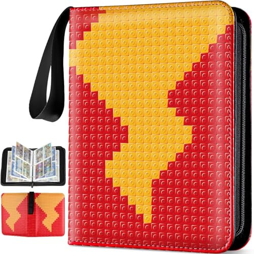 Album Pokemon con Cerniera, Raccoglitore Carte Pokemon, 55 Pagine 440 Tasche