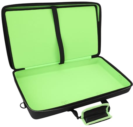 Fockety Borsa del Controller DJ, Custodia del Controller del Controller DJ Case di Trasporto DJ Case Eva Imbottito DJ Controller Storage con Spalline Regolabile per DDJ FLX4 FLX2 400 SB2