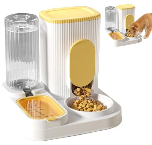 Automatisk husdjursmatare, hundmatare, automatisk kattmatautomat – 2-i