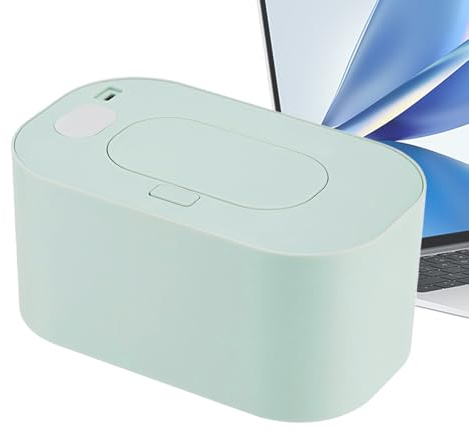 Jiimhte Calentador de Toallitas Húmedas - Calentador de Gran Capacidad | Dispensador con Temperatura Constante - Para Hogar Coche Noche Cuidado de Niños Guardería Cambiador Mesita de Noche
