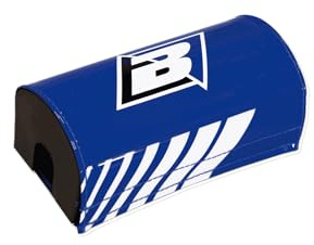 Blackbird Racing Paracolpi Manubrio Tapered Blu per Tutte le Moto da fuoristrada Lunghezza 18 cm Resistente agli Urti e ai Danni, Made in italy