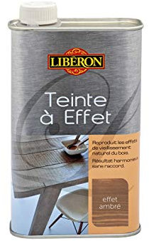 Libéron Teinte à effet pour bois, Effet ambré, 0,5L