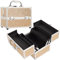Kosmetikkoffer Damen Schminkkoffer Leer Make up Koffer mit Schloss Kosmetik Organizer Beauty Case für Mädchen,Roségold