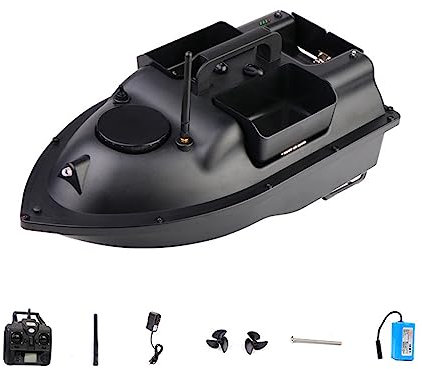 500M Fishing Nesting Boat Intelligent Remote Control Bait Feeding Hook Feeding Boat 5200mAh/12000mAh Bait Boat,A-12000mAh