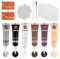 HASAIKA® Lederreparatur Creme, Kunstleder Reparaturset, Leder Restaurator,Reparatur Set für Autositze,Sofas, Lederjacke,Schuhe,Gürtel Kratzer,Löcher