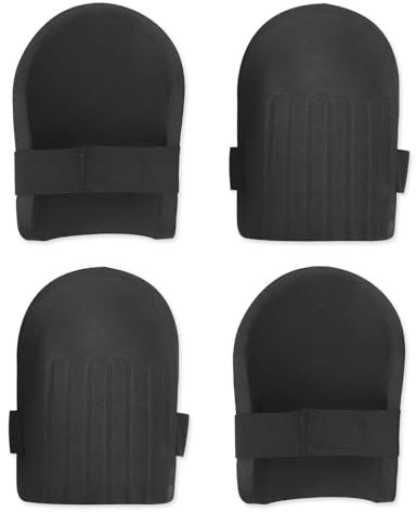 Lot De 4 Genouillères Pour Le Travail, Genouillères De Jardinage, Genouillères Imperméables, Équipement De Protection Antidérapant De Sécurité, Genouillères