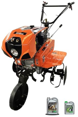 ZEUS FORCE Motobineuse à Essence 212 CC - 7 CV avec Phare