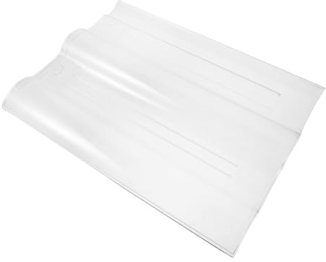 FUTUREORYY Panel Corrugado Transparente para Techo 300x400mm 4mm Lámina de Plástico para Invernadero Resistente Intemperie Alta Transmisión de Luz para Patio y Cultivo Exterior