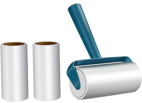 ULTECHNOVO Rodillo Quita Pelos Portátil para Mascotas Adhesividad Fuerte y Material Plástico, Herramienta Práctica para Limpiar Ropa y Eliminar Pelusa Fácilmente