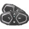 INTERPHONE CONNECT - Doppio - Interfono Bluetooth per Comunicazione in Moto, Uso Pilota - Pilota, Distanza 300 Mt, Autonomia Fino a 12 Ore, Radio, Mp3, GPS, Impermeabile, Universale.