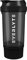 EVERLYTE - Black Shaker / 500 ml & 150 ml Container / Sports Shaker with Push Closure, Strainer and Measuring Scale / Fitness Shaker for Lump-free Shakes/BPA & DEHP Free/Dishwasher Safe
