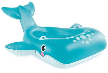 Intex Blauwal Rutscher, unaufgeblasene Größe: 168 cm x 140 cm (57567NP)