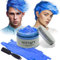 120g Temporary Blue Hair Color Wax with Dye Brush, Instant Natural Hairstyle Cream, Disposable Coloring Mud for Men Women Youth, Washable Styling Pomades for Party Cosplay DIY Halloween