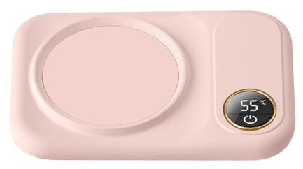 Coffee Mug Warmer,10W USB Electric Mug Heating Mat with 8H Auto Shut Off & 3 Temp Settings for Desk Home Office Heating Coffee Tea Water Milk Beverage Hot Chocolate