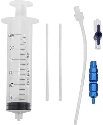 Gurtt 5 pezzi da 60 ml di sigillante per pneumatici - Siringa per bicicletta tubeless con strumento di rimozione del nucleo della valvola Presta