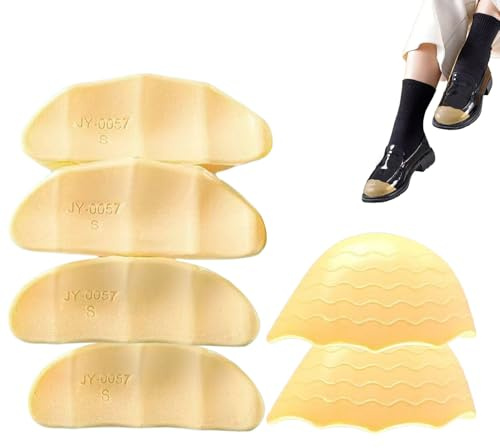 Insertos De Puntera Para Zapatos 3 pares antideslizantes cómodos | Insertos De Zapatos Grandes Insertos Para Mujer Hombre Tacones Stilettos Deporte Sandalias Botas