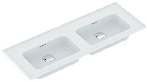 Ideal Standard Strada II Möbelwaschtisch T3636, ohne Hahnloch, 1200 mm, Farbe: Weiß