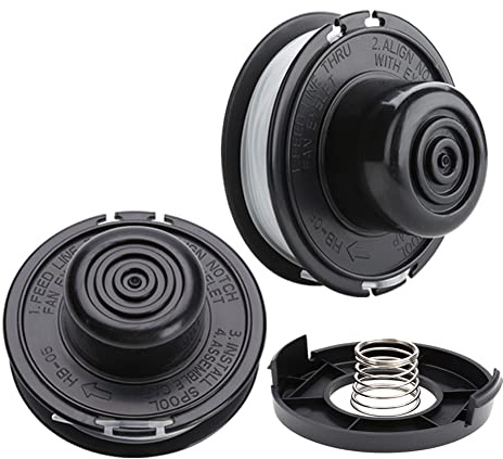 Moritale Grass Trimmer Line Spools for Black and Decker GL250 GL310 GL360 GL360SB A6226 Spools Thread Cutter (2)