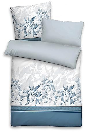 biberna Baumwoll-Satin Bettwäsche 0615170 FLORAL