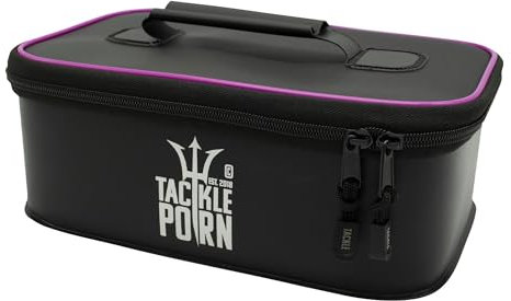 Tackle Porn Blow Bag Tackle - wasserdichte Eva Ködertasche für geordnetes Tackle-Management (M - 24x15,5x9cm)