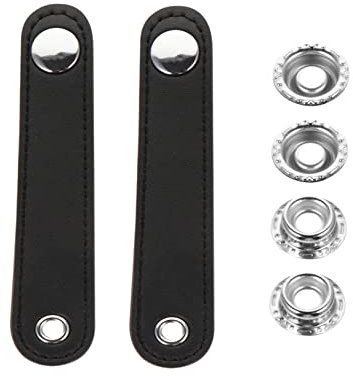 WHAMVOX Universeller 2 Stück Akkordeon Balggürtel Aus Lederimitat Mit Metallschnallen Doppelschichtig Leicht Und Kompakt Zubehör Für Bassakkordeon