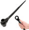 Cricchetto Per Ponteggi 19/22 mm, Ratchet Podger Spanner, Chiave a Cricchetto per Ponteggi, Chiave per Ponteggio, Chiave per Podger, Chiave a Cricchetto Esagonale, Chiave a Doppia Presa, 31,5 cm