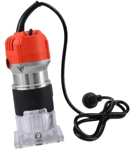 jojofuny 800w Fresadora De Madera Eléctrica Para Ranurado y Recorte Máquina De Trimming y Grooving Herramienta De Carpintería Para Decoraciones De Navidad y Acción De Gracias