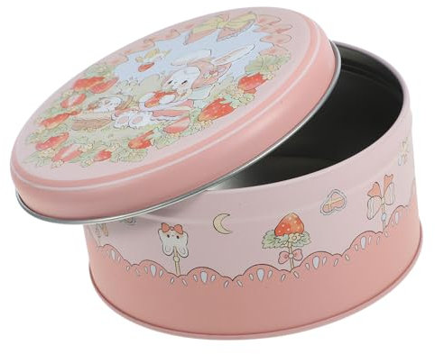 OFFSCH Biscottiera in Contenitore Multifunzionale Per Biscotti E Caramelle Scatola Portaoggetti Coperchio Decorativa Conservazione Di Tè Sfuso E Altri Oggetti