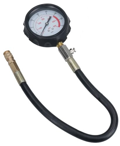 AB Tools Medidor de repuesto para probadores de compresión en motores diésel de gasolina 0 – 600 PSI