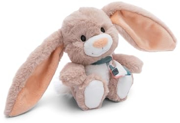 NICI Peluche Coniglio Fjella 20cm Marrone - Simpatico peluchetto con Imbottitura Morbida per Giochi e Coccole, Doudou, Perfetto Come Idea Regalo per Bambini e Adulti - 61282