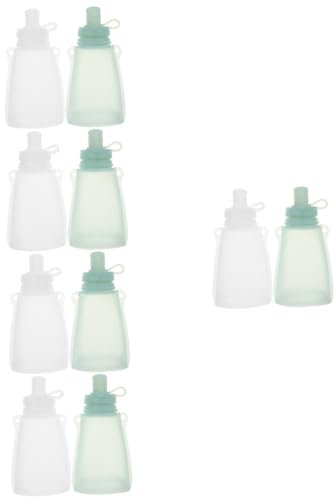 ifundom 10stücke Milchbeutel Für Muttermilch Gefrierfest Auslaufsicher Aufbewahrung Für Stillende Mütter Und - Mit Praktischem Standfuß