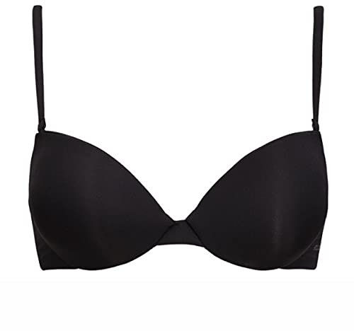 Reggiseno push-up coppe Gel Sièlei 1344 con ferretto (4, Nero)