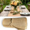 Jute Tischläufer Natur Läufer Juteband Tischband 25cm Breit 5m Läng