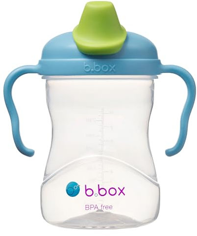 b.box Schnabeltasse Baby | Trinklernbecher für Kleinkinder | Auslaufsicher | Übergang von Fläschchen zu Tasse | Spülmaschinenfest | 240 ml