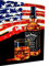 Magic Canvas Art - Bilder Jack Daniels Whiskey USA Leinwandbild 1- teilig Hochwertiger Kunstdruck modern Wandbilder Wanddekoration Design Wand Bild, Größe: 60 x 40 cm