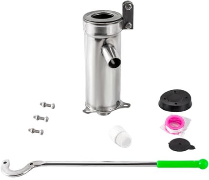 Pompe à Bras Eau Manuelle de Jardin en Acier inoxydable Manuel et économe en énergie En Acier inoxydable Pompe à Eau Souterraine Domestique Pompe à Eau Profondeur de 10 m