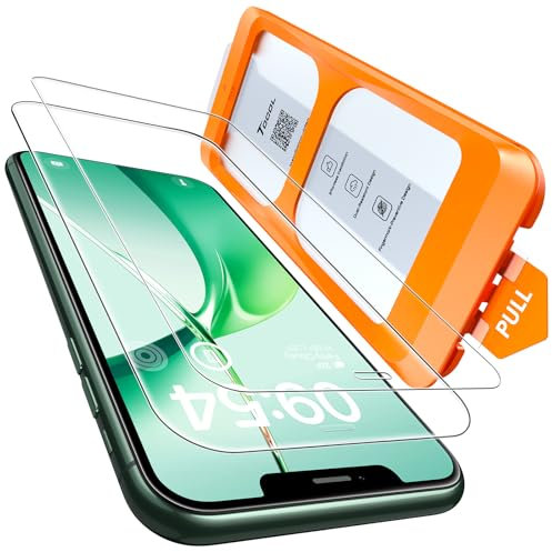 TOCOL für iPhone 11 Pro Max für Panzerglas, für iPhone XS Max für Panzerglas, Auto-Installation 9H Härte Stoßfest Kratzfest Anti-Fingerabdruck Anti-Bläschen folie, Kompatibel mit Hülle, 2 Stück