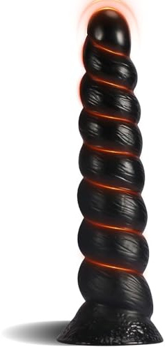 MACQIU Palline anali Plug Anale, Plug Analesex Dildo Anale-dilatatore Massaggio Prostatico, Giocattoli Sessuali Anali per uomini e donne (Nero, M)