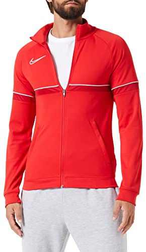 Nike Academy Veste Homme, Rouge Universitaire/Blanc/Gym Rouge/Blanc, M