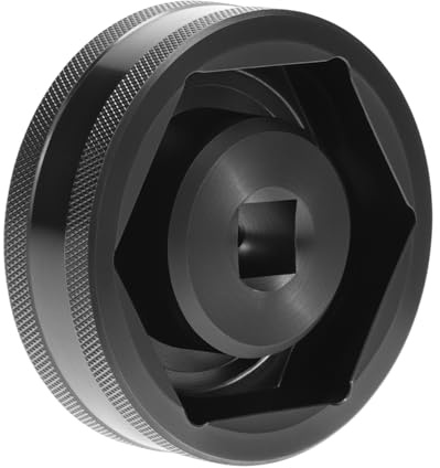 QWORK® Llave de vaso para tuercas de rueda trasera, compatible con KTM 1290 Super Duke, hexagonal de 60 mm, 1/2