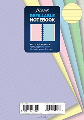 Filofax Notizbuch, A5, liniert, Notizbuch, A5