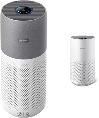 Philips Luftreiniger der Serie 4000i & 1000i - App-Steuerung, Reinigt Räume bis zu 158 m² & 78 m², Entfernt 99,97% der Partikel, Ultraleise, Sleep-Modus, HEPA-Filter