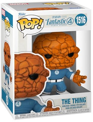 Funko Pop! Marvel: Fantastic Four (2025) - The Thing - Vinyl-Sammelfigur - Geschenkidee - Offizielle Handelswaren - Spielzeug Für Kinder und Erwachsene - Movies Fans