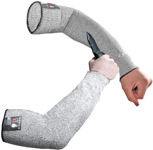 Manchon De Protection Résistant Aux Coupures De Niveau 5, Brassards De Protection Anti-coupure, bras, Protecteur De Bras De Poignet Pour Le Travail Agricole De Cuisine De Jardin, Manchons Résist