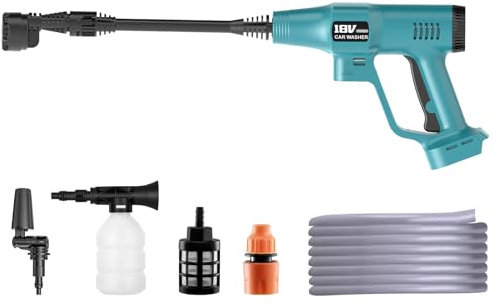 Akku-Druckreinigerpistole für Makita-18V-Akkus, Akku-Druckreiniger für Mobile Reinigung und Bewässerung (ohne Ladegerät und Akkus)