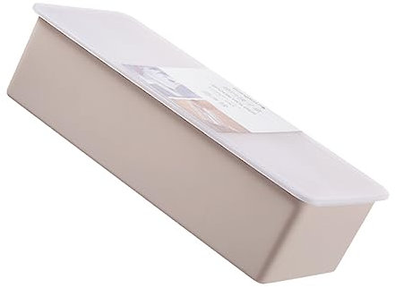 DINHEAROM Scatola per Bacchette Contenitore Scolapiatti Staccabile in PP Organizer per Design Moderno per Cucina Utensili Facile da