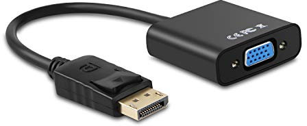 ADAPTADOR AISENS DISPLAYPORT MACHO A SVGA HEMBRA 15CM NEGRO A125-0367
